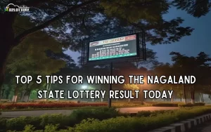 nagaland state lottey result today